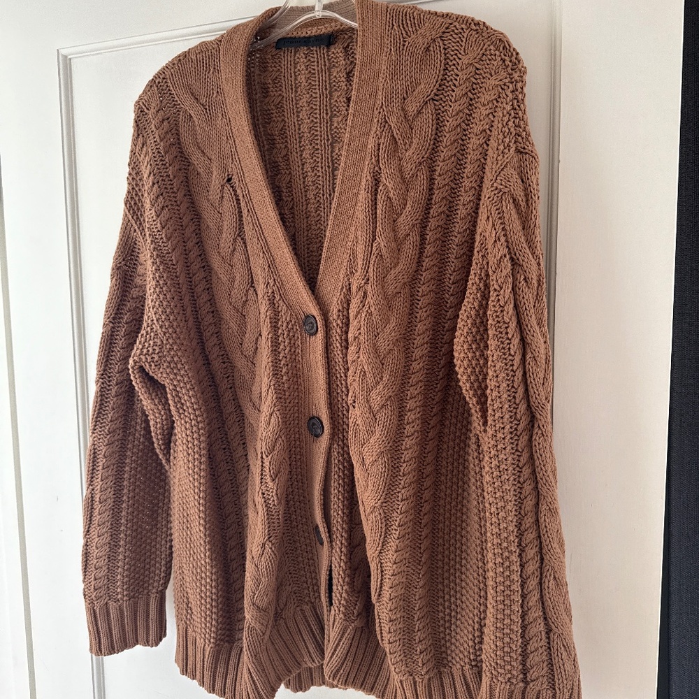 Jenni Kayne cable cardigan size XS